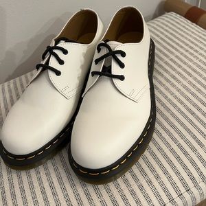 White Dr. martens